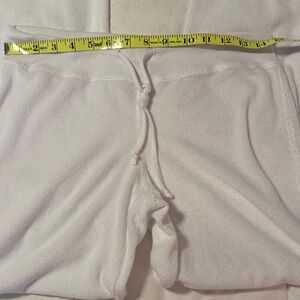 Eyeshadow White Track Pants Medium